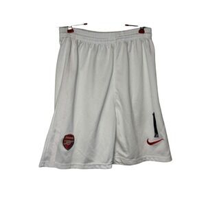 Nike Men Short‎ Swoosh Logo FC Arsenal Lindon Gunners Home Football Soccer Large